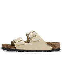 (WMNS) Birkenstock Arizona Nubuk Leather Sandals 'Ecru' 1026711