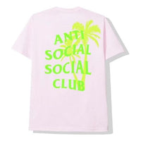 ASSC China limited Back Alphabet Logo Printing Short Sleeve Unisex Pink ASST384