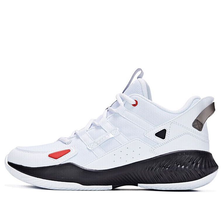 361 Degrees Outdoor Basketball Shoes 'White Black' 671941101-2