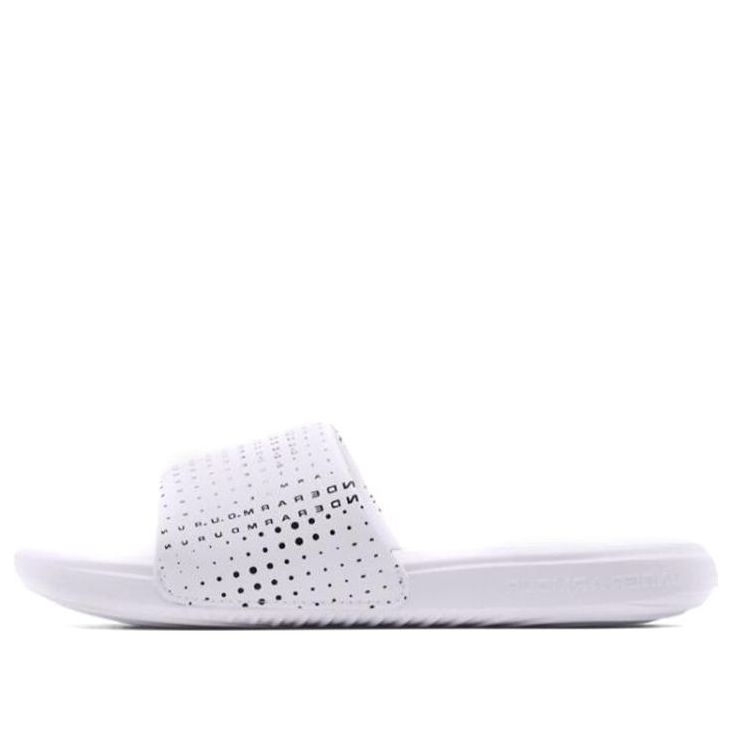 (WMNS) Under Armour Ansa Graphic Slides 'Dotted' 3024436-100
