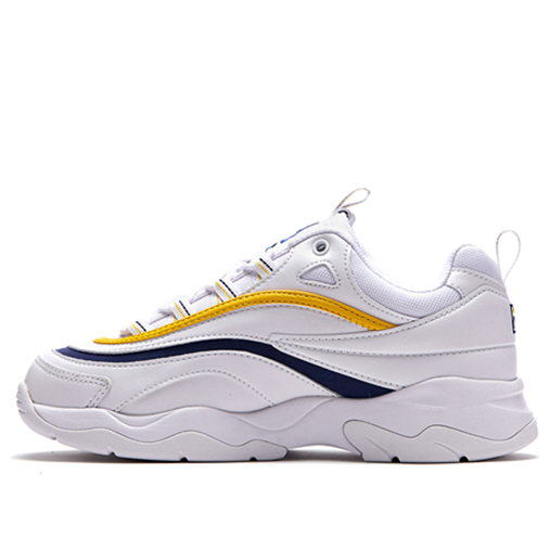 Folder X FILA Ray Series VNTG Chunky Sneakers WhiteYellow/Blue FS1SIA1168X_WBL
