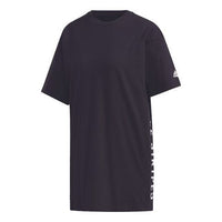 (WMNS) adidas Running Loose Short Sleeve Black FM5297