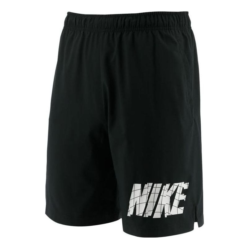 Nike GFX Flex 2.0 Dri-fit Training Shorts 'Black White' AO2451-010
