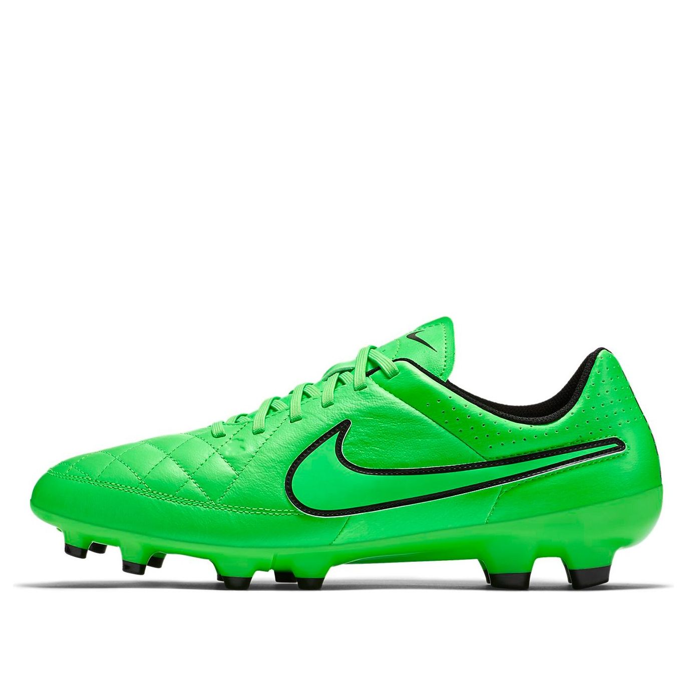 Nike Tiempo Genio Leather FG 'Green Black' 631282-330