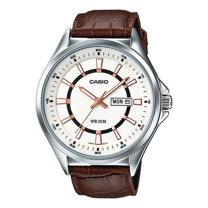 CASIO Male DRESS Japan / South Korea Fashion Quartz Mens MTP-E108L-7AVDF