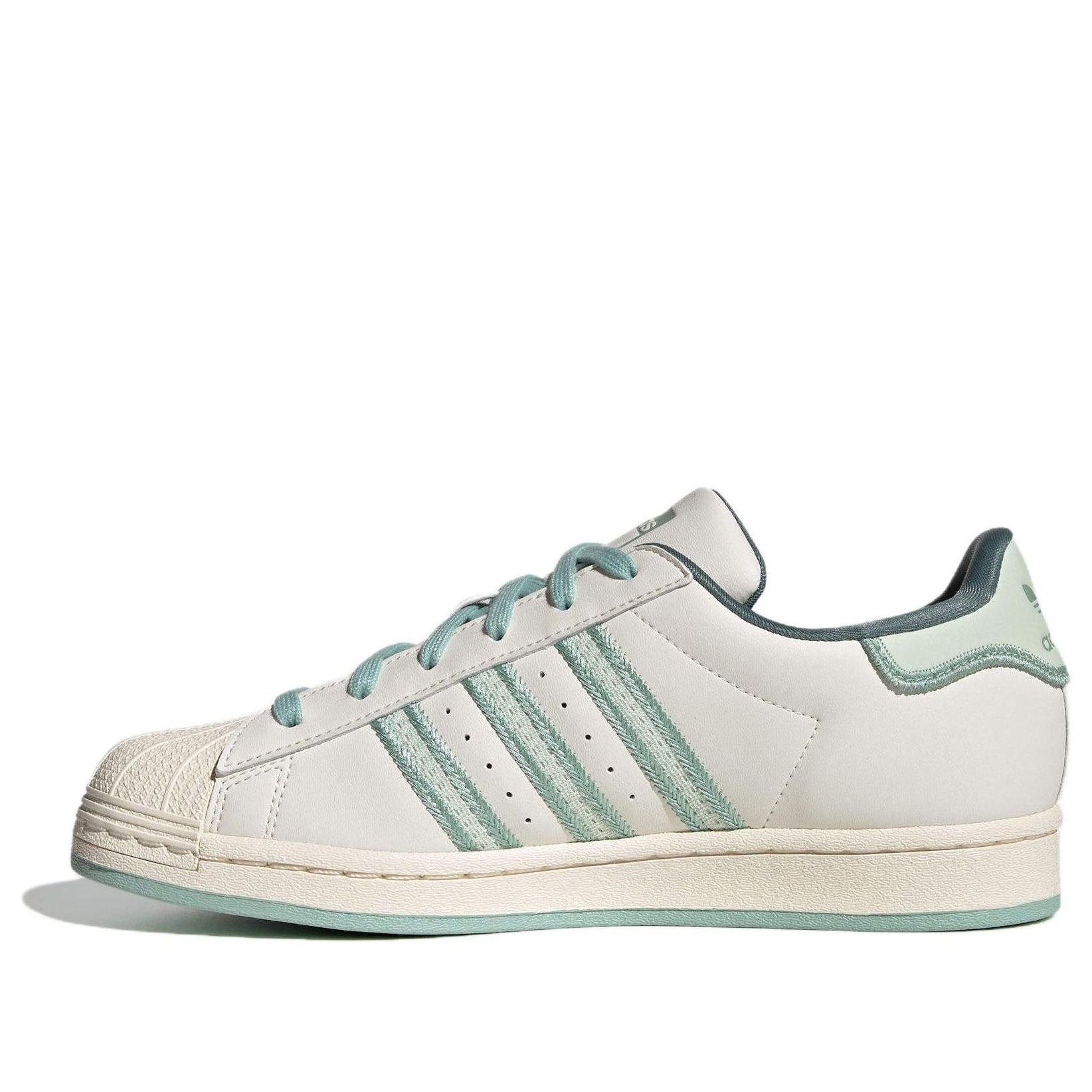 (WMNS) adidas originals Superstar 'Light Green Beige' IE5532