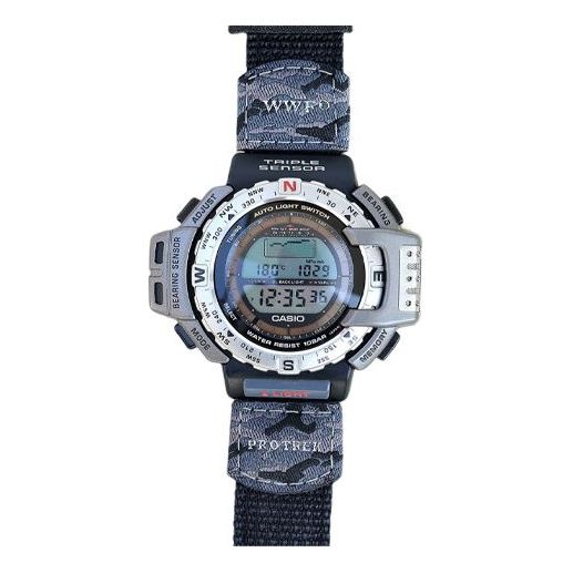 CASIO PRO-TREK Gold Mountaineering Watch WWF Gorilla Series Black Digital PRT-40WBJ-1T