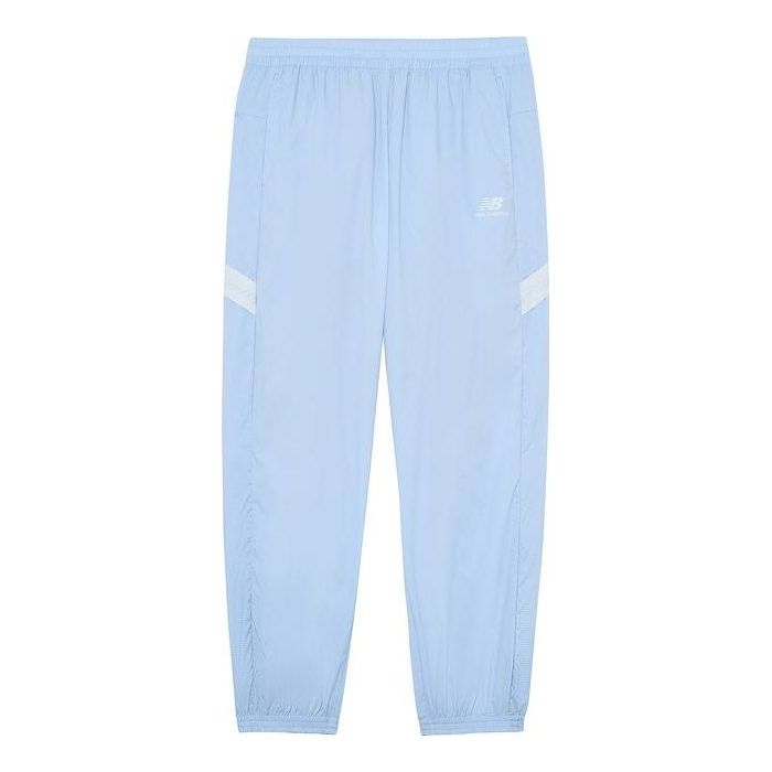 New Balance Logo Striped Joggers Asia Sizing 'Sky Blue White' 5TC2U553-LBL