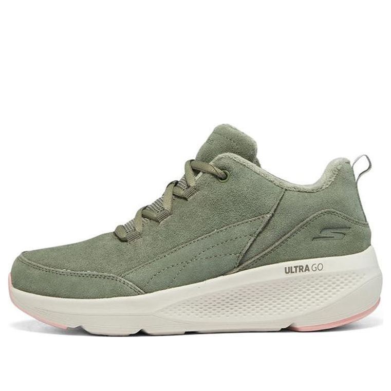 (WMNS) Skechers On-The-Go Elevate 'Green White' 144521-OLV