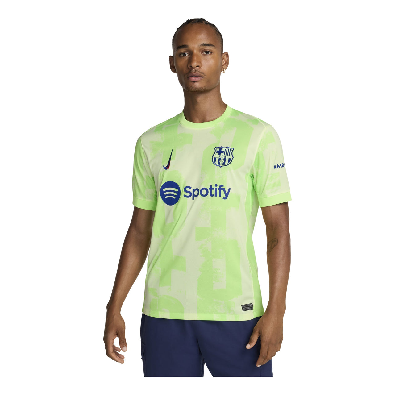 Nike Dri-FIT FC Barcelona 2024/25 Stadium Third Football Jersey 'Barely Volt' FQ2022-702