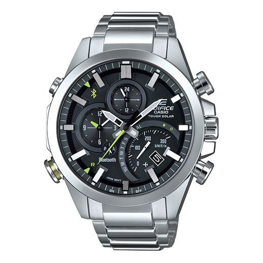 CASIO EDIFICE Solar Powered Mens Black Analog EQB-501D-1A