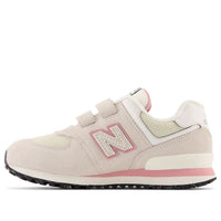 (PS) New Balance 574 Hook & Loop Shoes 'Pink White' PV574KR1