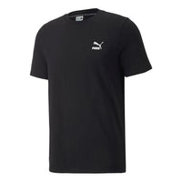 PUMA Classics Small Logo Tee 'Black' 535587-01