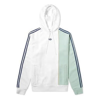 adidas originals Hirsch Locker Hoody Colorblock Drawstring White FM1377