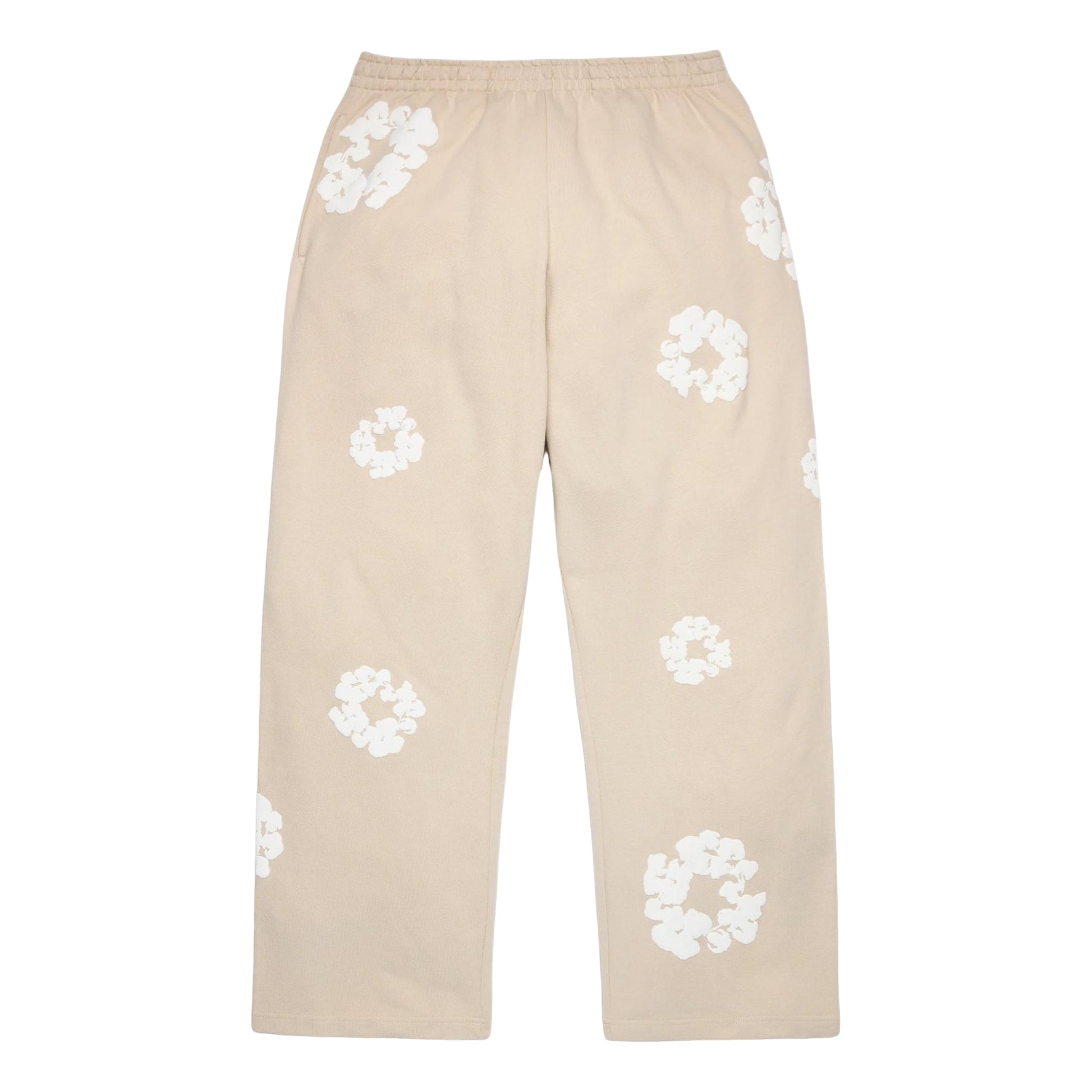 Denim Tears Cotton Wreath Baggy Sweatpants 'Cream' SS26BAS11402544