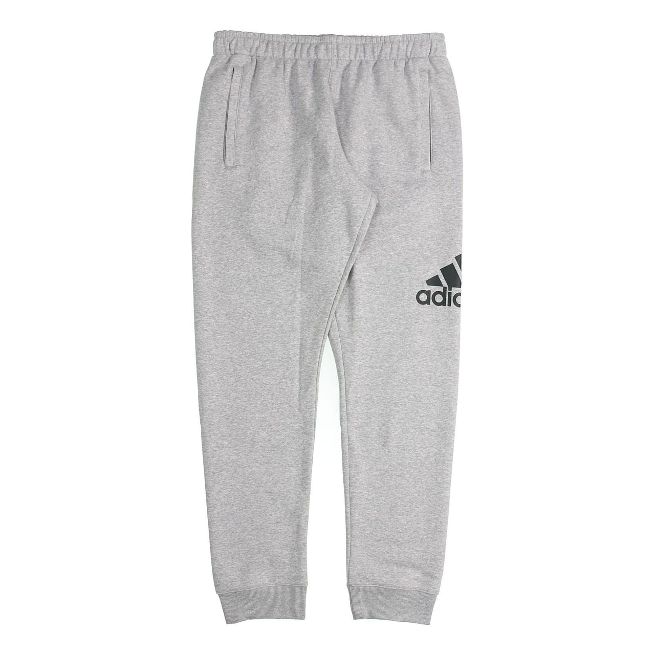Men's adidas Training Sports Knit Long Pants/Trousers Medium Hemp Grey AB6528
