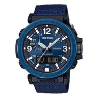 Men's CASIO PRO TREK Outdoor mountaineering Sports Watch Mens Blue Analog PRG-600YB-2