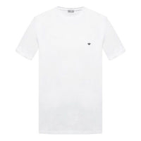 Men's DIOR Small Bee Embroidered Short Sleeve White 733J603B0533-005