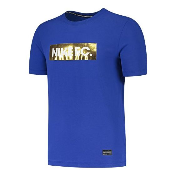 Nike FC T-Shirt 'Blue' BQ8118-495