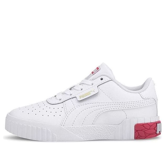 (PS) PUMA Cali Casual Board Shoes White/Pink 373156-03