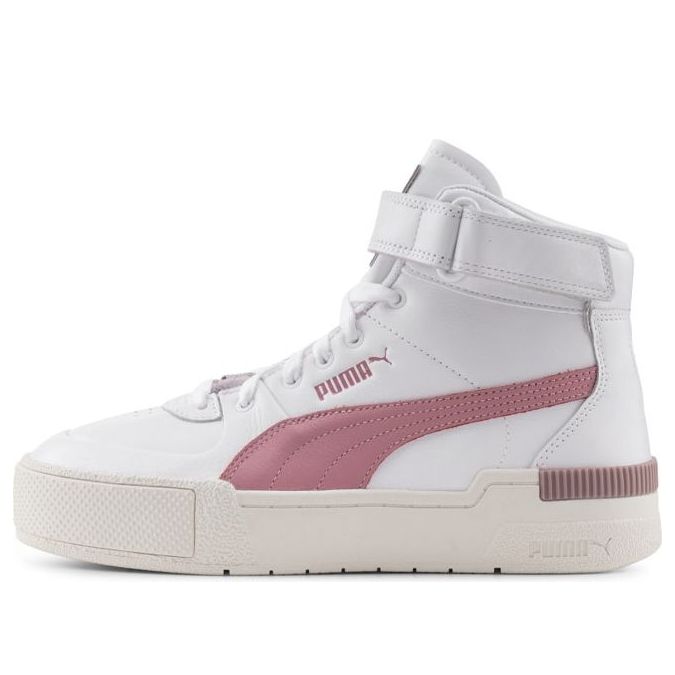 (WMNS) PUMA Cali Sport Top Warm Up Casual Board Shoes White 373436-03