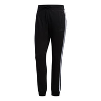 (WMNS) adidas FL 3S Slim Knit Pants Asia Sizing 'Black' FI9274