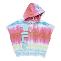 (WMNS) Fila FUSION hooded Tie Dye Short Sleeve T11W125109F-WT