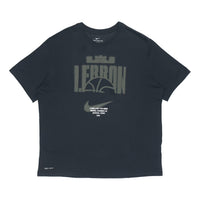 Nike Dri-FIT LeBron Basketball Round Neck Short Sleeve Black CD0970-010
