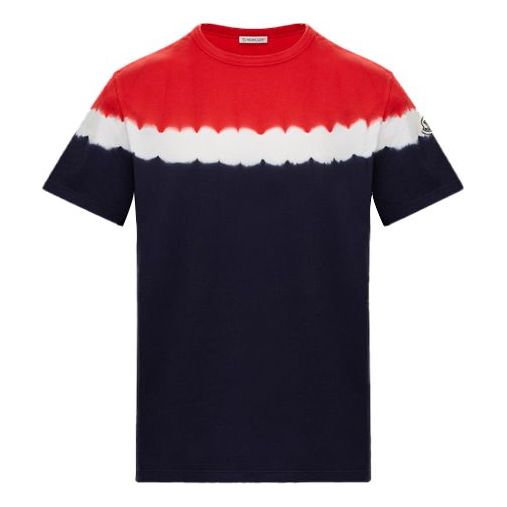 Moncler Contrasting Crewneck For Men Multi-Color 0918C708608390T788