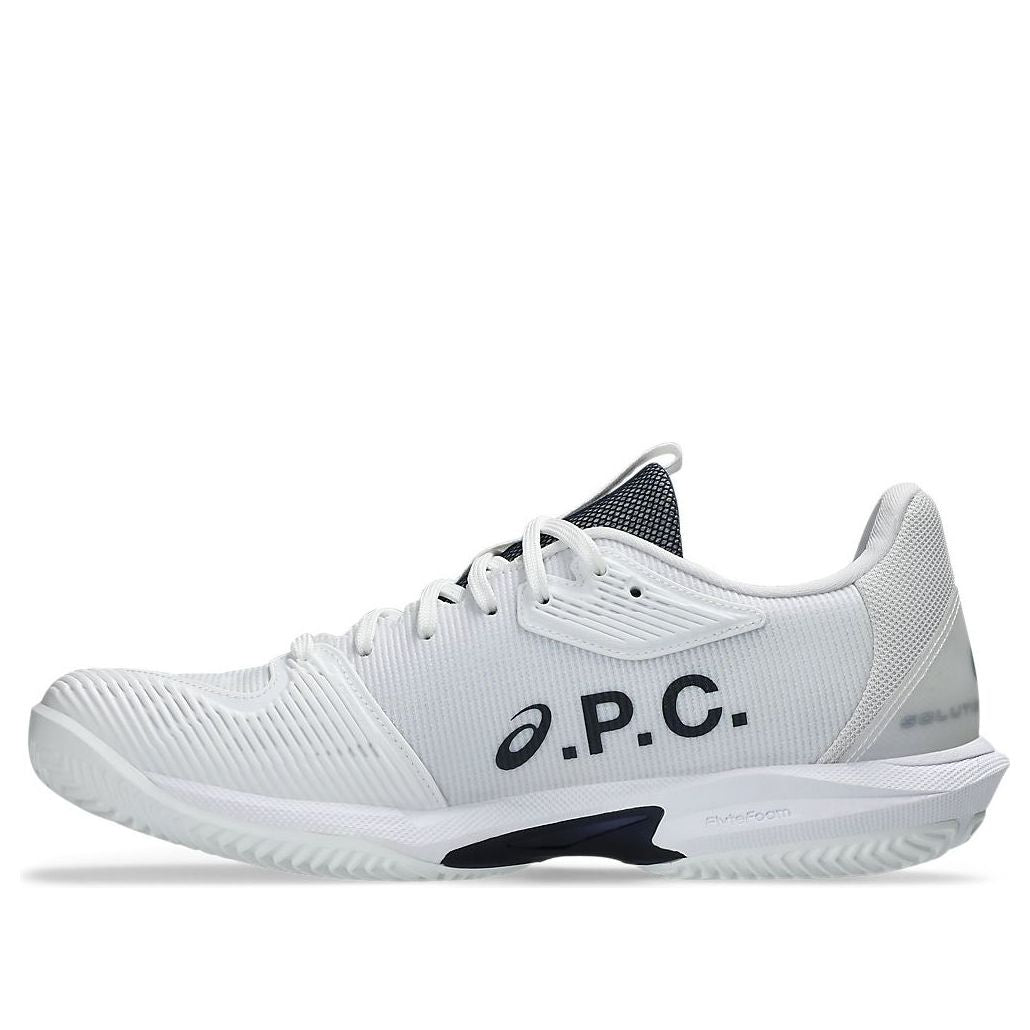 (WMNS) ASICS x A.P.C. Solution Speed FF 3 'Clay White Midnight' 1042A300-960