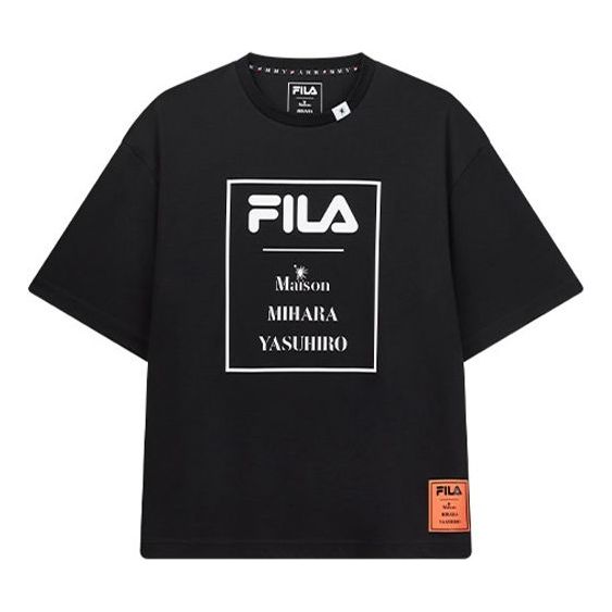 FILA x MIHARA YASUHIRO Tee F71M038115F-BK