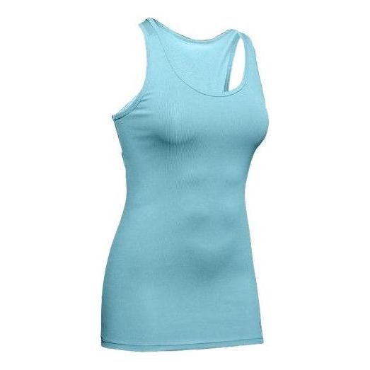 (WMNS) Under Armour Victory Tank 'Light Blue' 1349123-425