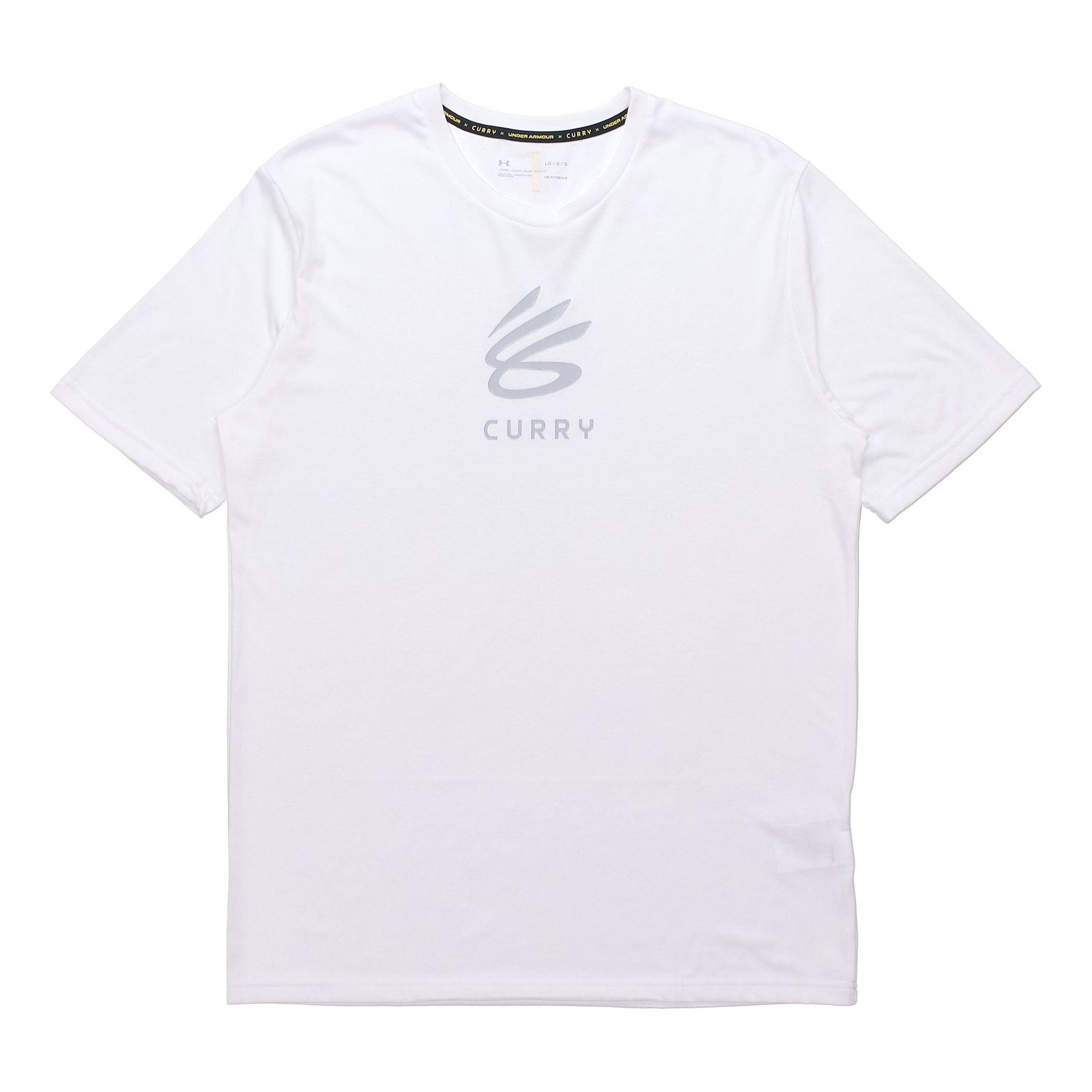 Under Armour Curry Undrtd Splash T-Shirt 'White' 1362819-100