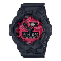 CASIO G-Shock Analog-Digital 'Black Red' GA-700AR-1ADR