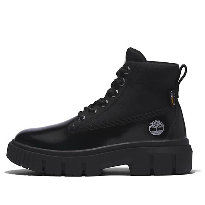 (WMNS) Timberland Greyfield Boot 'Black Leather' A2KEZ001