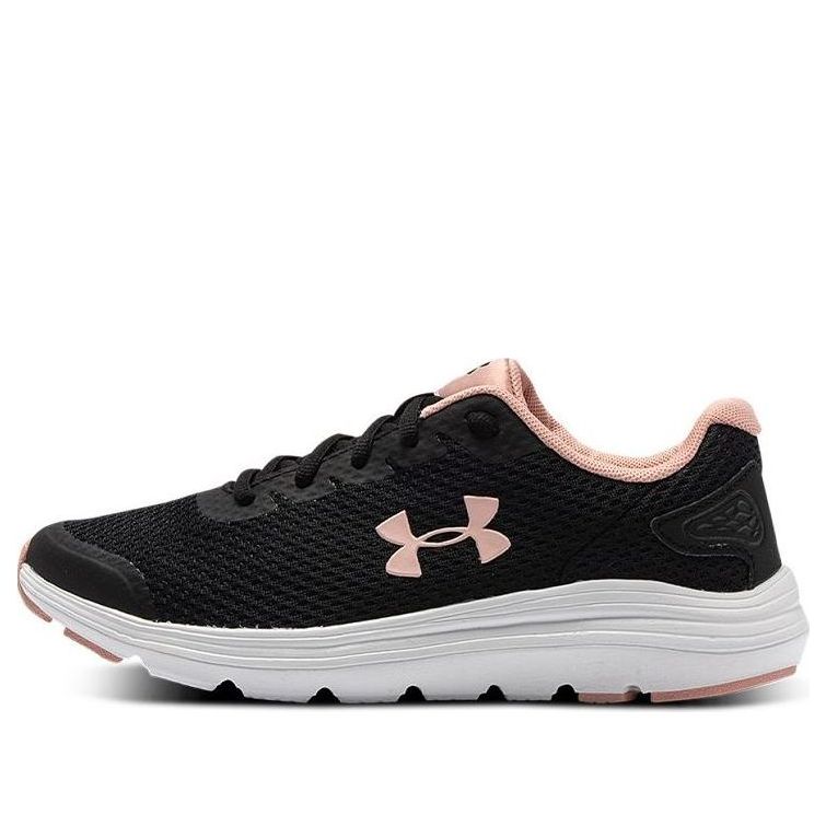 (WMNS) Under Armour Surge 2 Black/Pink 3022605-004