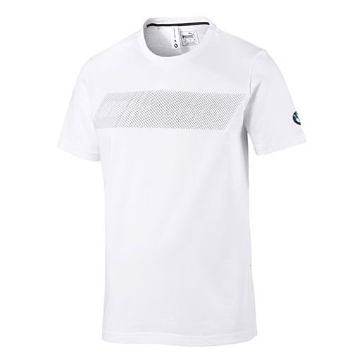 PUMA BMW Motorsport Round Neck Short Sleeve White 577792-02