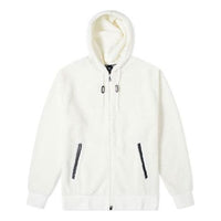 Nike SB Sherpa Zipper Sports Hooded Jacket White CJ6600-133