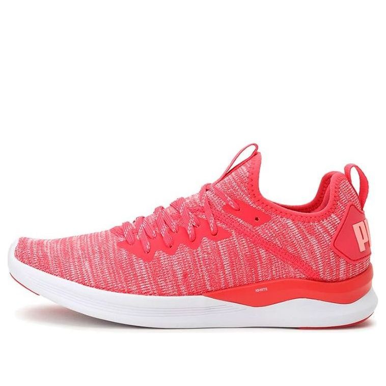 (WMNS) PUMA Ignite Flash Evoknit 'Red White' 190511-03