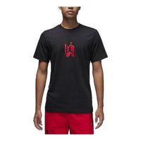 Air Jordan Brand Graphic T-Shirt 'Black Red' FD7025-010