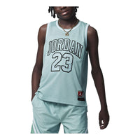 (GS) Air Jordan Basketball Tank 'Blue Mint' 95A773-572