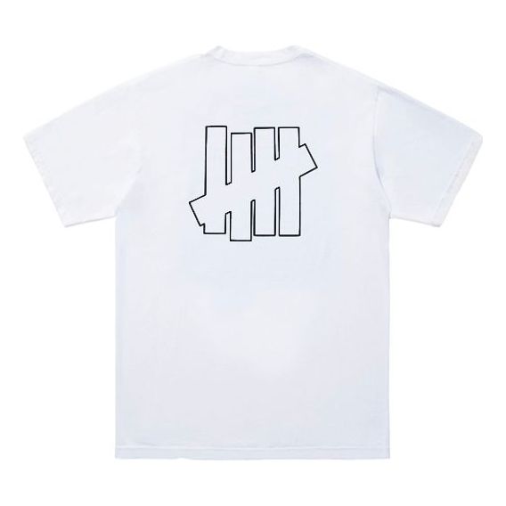 UNDEFEATED ICON S/S TEE Back logo Short-sleeve Tee Unisex White 80103-WHITE