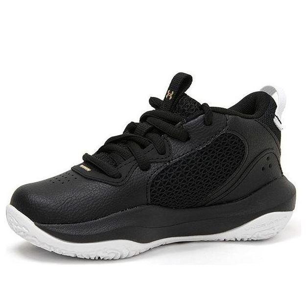 (PS) Under Armour Lockdown 6 Basketball Shoes 'Black White' 3025618