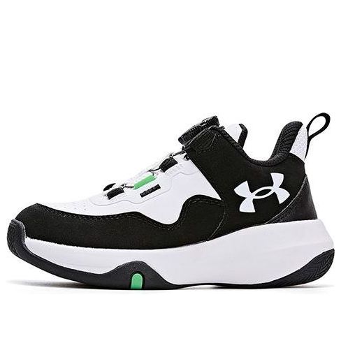 (GS) Under Armour Sportswear Sneakers 'Black White' 2342202-100
