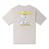 Converse Lighthouse T-shirt Asia Sizing 'Beige' 10024760-A03