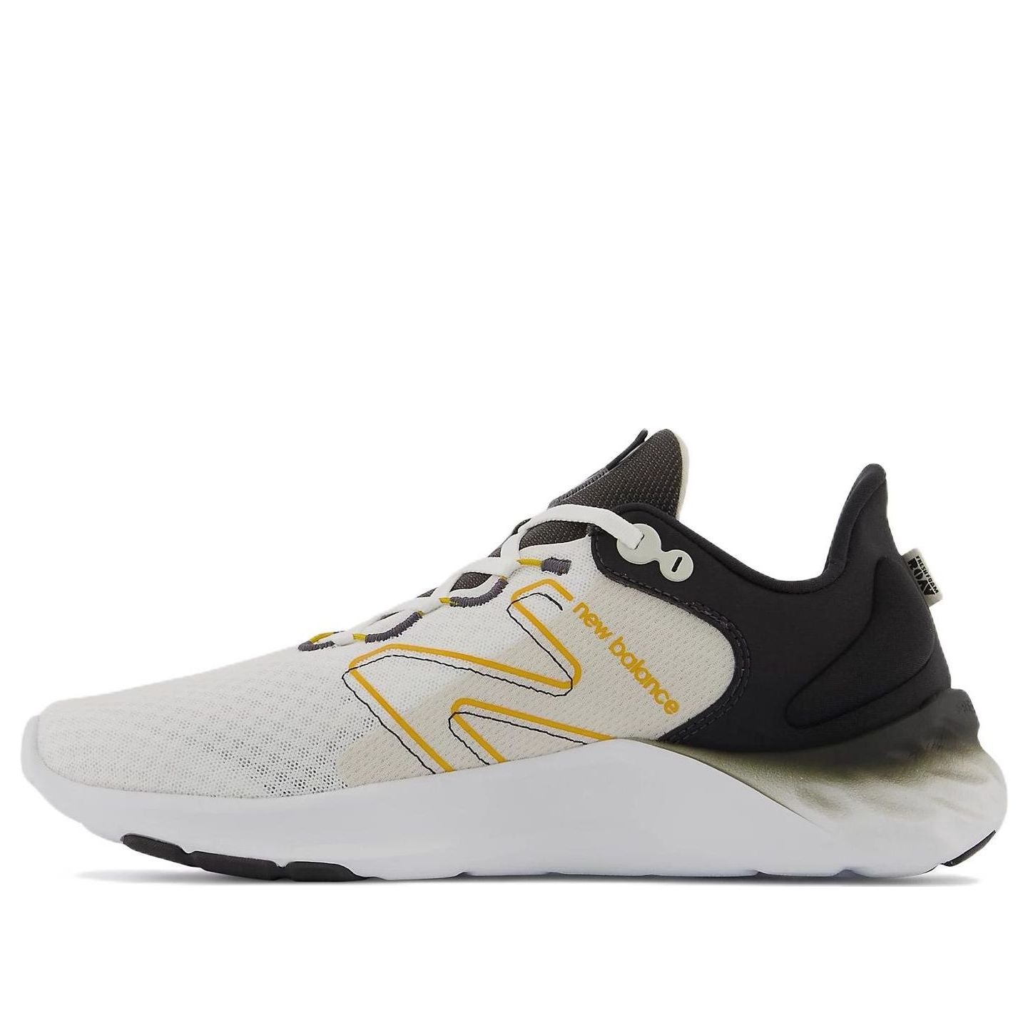 New Balance Fresh Foam Roav V2 'White Black Yellow' MROAVMB2