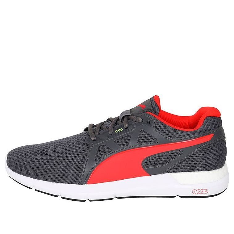 PUMA Nrgy Dynamo Low Top Running Shoes Grey/Red/White 190554-02