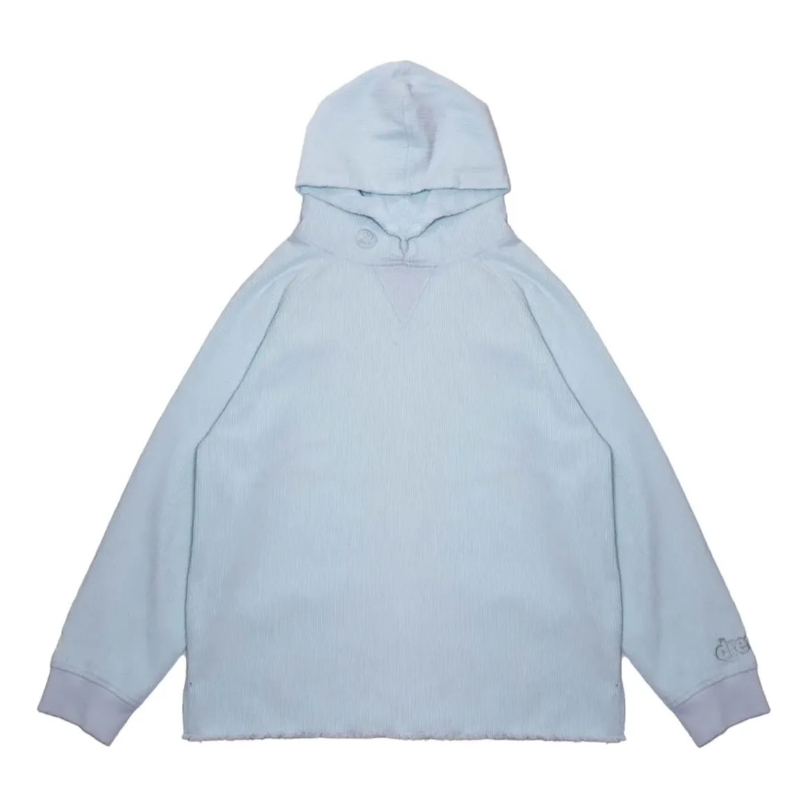 Drew House Corduroy Hoodie 'Baby Blue' DR-SS21-130