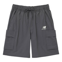 New Balance NBX Holiday Woven Pocket Shorts Asia Sizing 'Grey' AMS32370-CTR