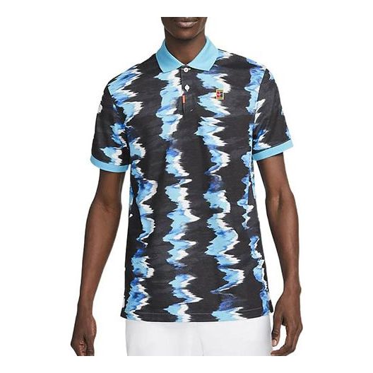 Nike Court Printed Tennis Polo DV8915-416